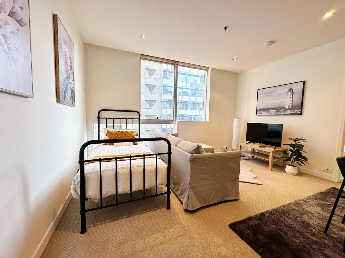 Luxe Central City Qv Apartment With Indoor Pool & Gym Melbourne Luaran gambar